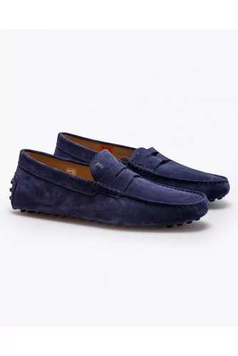 Gommino - Split leather moccasins with decorative tab