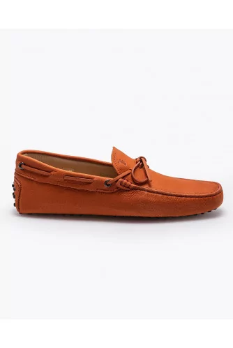 Gommino - Nubuck moccasins with shoelaces