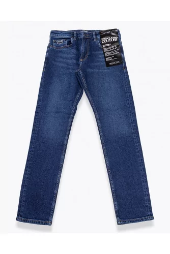 Achat Denim jeans with latex stamp - Jacques-loup