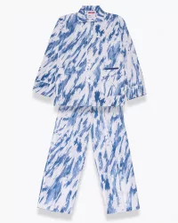 Cotton pyjamas set with Tie and Dye effect