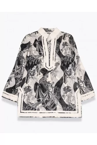 Achat Cotton veil tunic dress LS - Jacques-loup