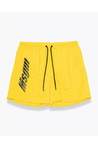 nylon swim shorts with logo