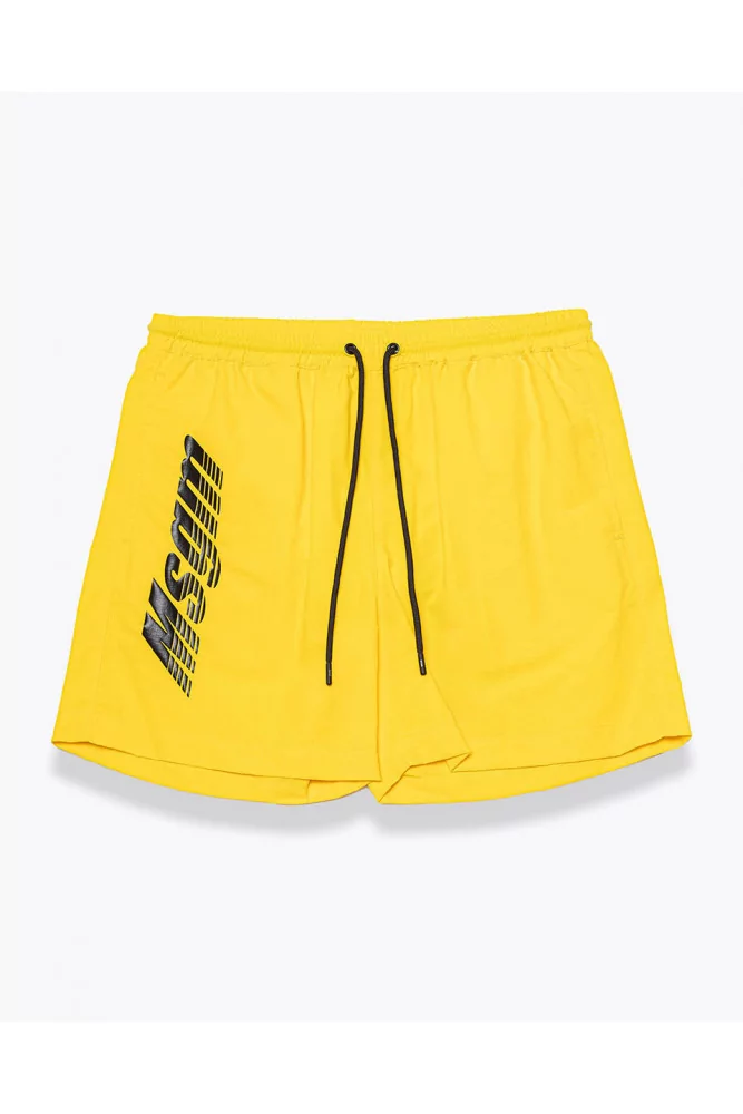 MSGM - Short de bain en nylon avec logo 46 multicolor