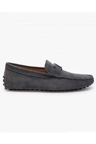 Achat Gommino T Piatta - Split leather moccasins with metal T - Jacques-loup