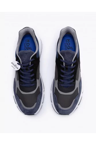 Hyperlight - Very light nubuck and split leather sneakers