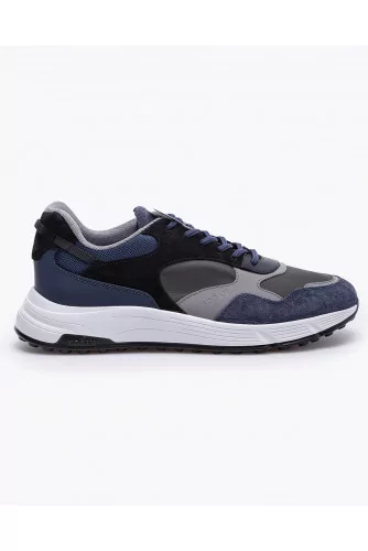 Hyperlight - Very light nubuck and split leather sneakers