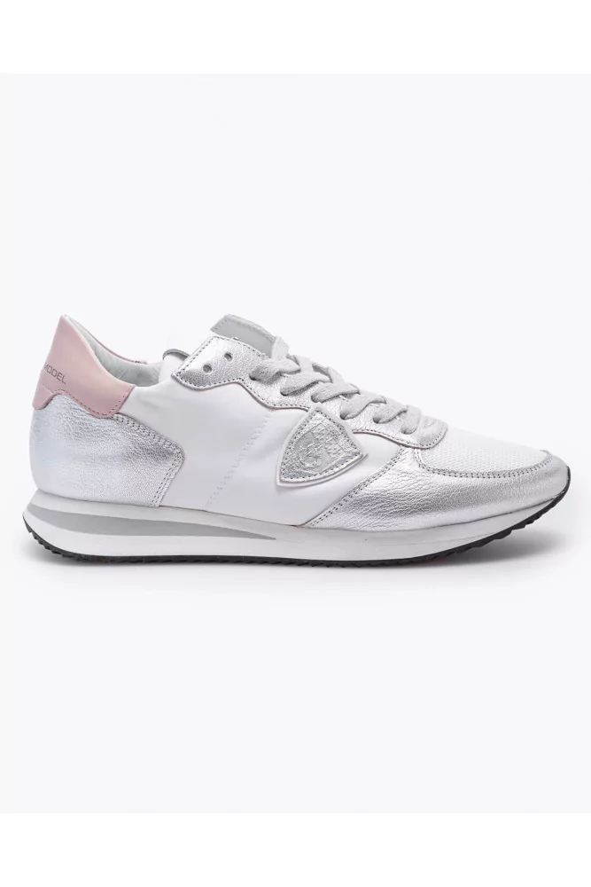 Philippe Model - Tropez X - Baskets en croûte de cuir avec empiècements 39 multicolor