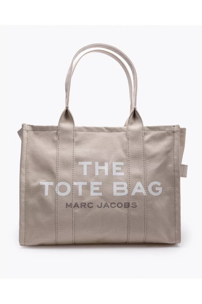 The Large Tote of Marc Jacobs - Large beige jeans bag with