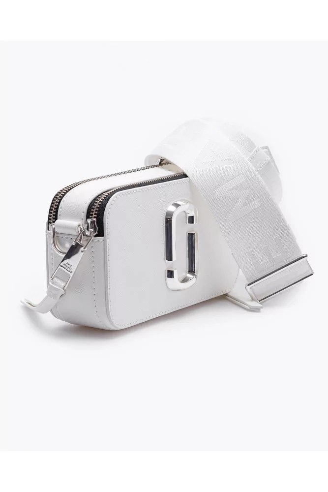 Marc Jacobs The Snapshot Dtm Crossbody Bag In White