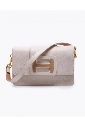 Achat Grained leather bag with flap - Jacques-loup