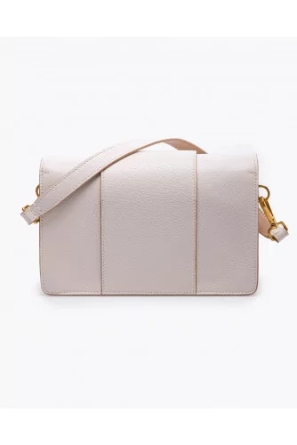 Achat Grained leather bag with flap - Jacques-loup