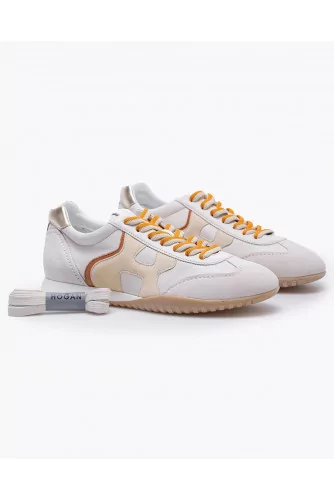 Achat Olympia Z - Nappa leather sneakers with yokes - Jacques-loup