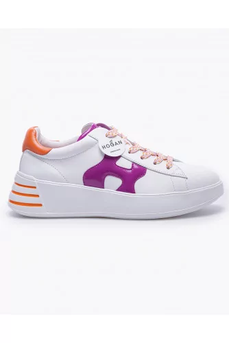 Rebel H 564 - Nappa leather sneakers with logo 40