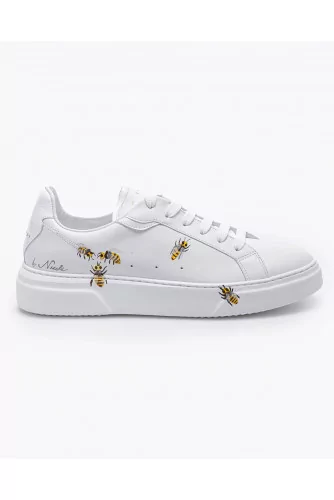 Achat Nappa leather sneakers with bee print 45 - Jacques-loup