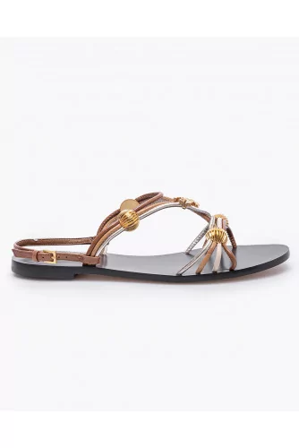 Capri - Sandals-jewelry with flanges