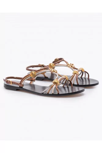 Capri - Sandals-jewelry with flanges