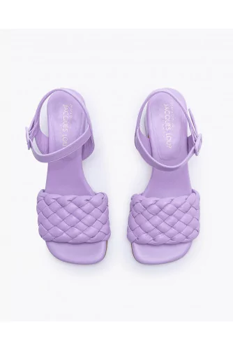 Achat Braided leather sandals... - Jacques-loup