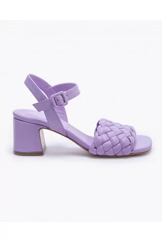 Achat Braided leather sandals... - Jacques-loup