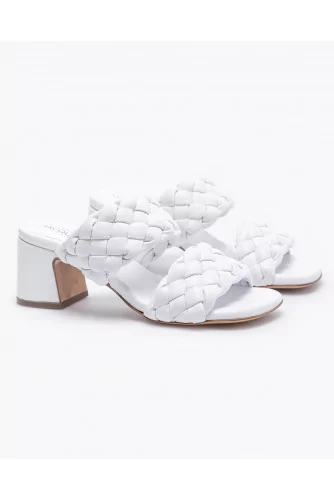 Achat Braided leather mules 55 - Jacques-loup