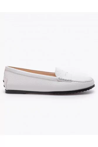 Achat City Gommino - Grained leather moccasins with decorative penny strap - Jacques-loup