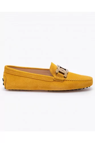 Achat Gommino - Split leather mocassins with metal chain - Jacques-loup