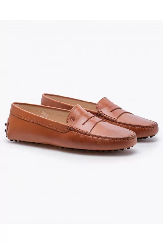 Achat Gommino - Patina leather moccasins with decorative tab - Jacques-loup