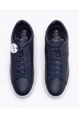 H580 - Nappa leather sneakers with H logo