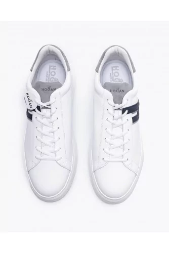 H580 - Nappa leather sneakers with logo
