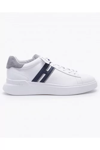 H580 - Nappa leather sneakers with logo