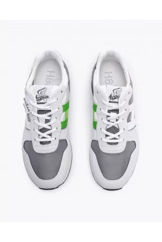 Achat H383 - Split leather sneakers with yokes - Jacques-loup