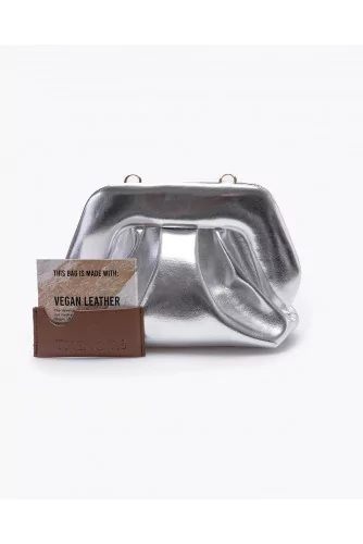 Mini clutch bag made of eco-responsible leather