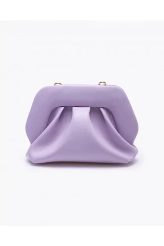 Mini clutch bag made of eco-responsible leather