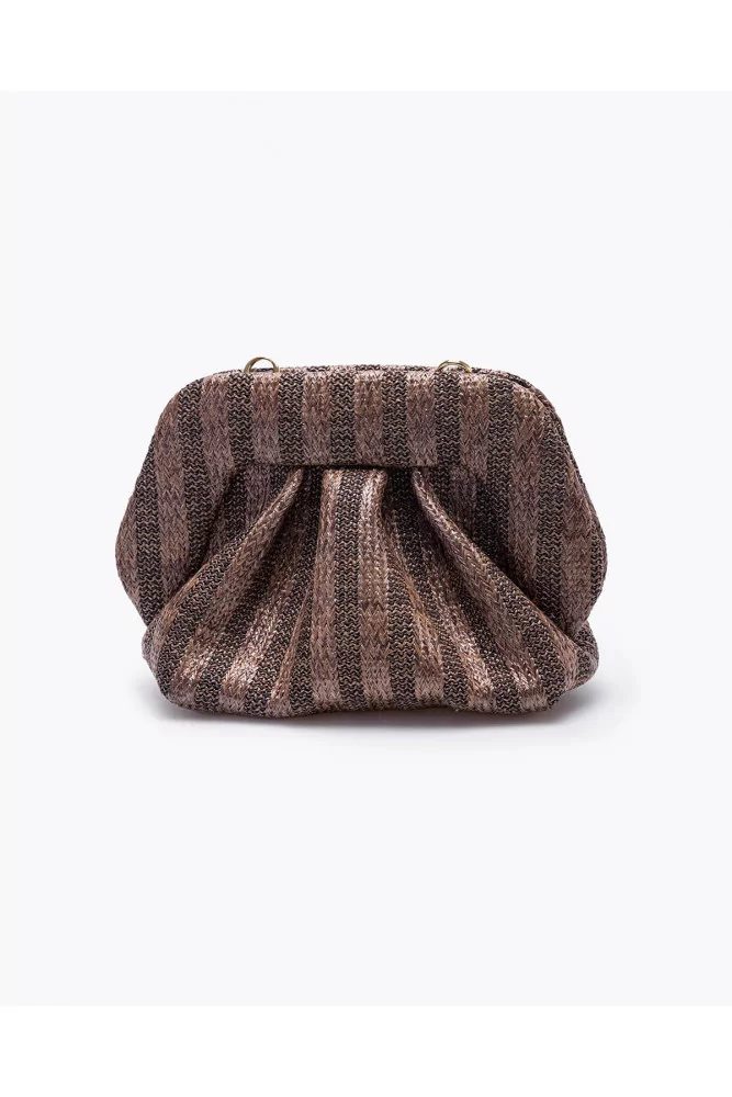 Pochette mini en raphia éco-responsable