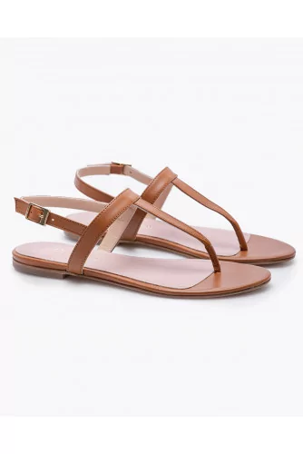 Achat Leather toe thong sandals 10 - Jacques-loup