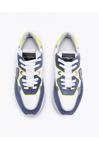Achat La Rue - Split leather sneakers with cutouts and escutcheon - Jacques-loup