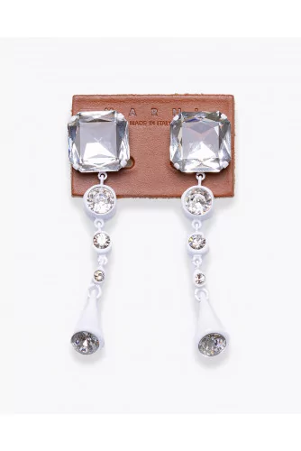 Achat Twinkle - Pendants d'oreilles avec 3 cristaux - Jacques-loup