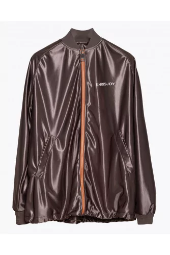 Veste de jogging oversize en satin ML