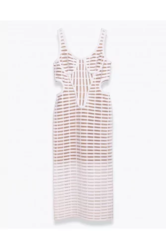 Achat Polyester and cotton dress with cut-outs - Jacques-loup