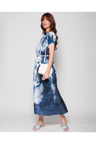 Achat Cotton and silk long dress with belt SS - Jacques-loup