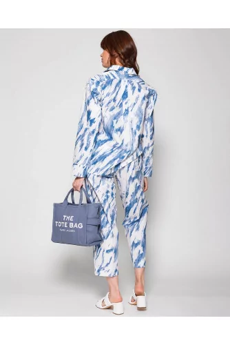 Cotton pyjamas with Tie and Dye print