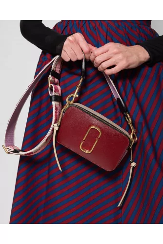 Achat Snapshot - Printed leather bag with shoulder strap - Jacques-loup