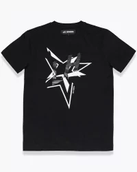 Cotton jersey T-shirt with LH star print