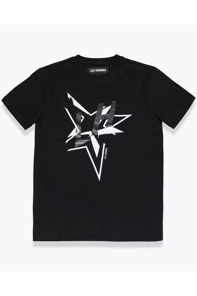 Cotton jersey T-shirt with LH star print