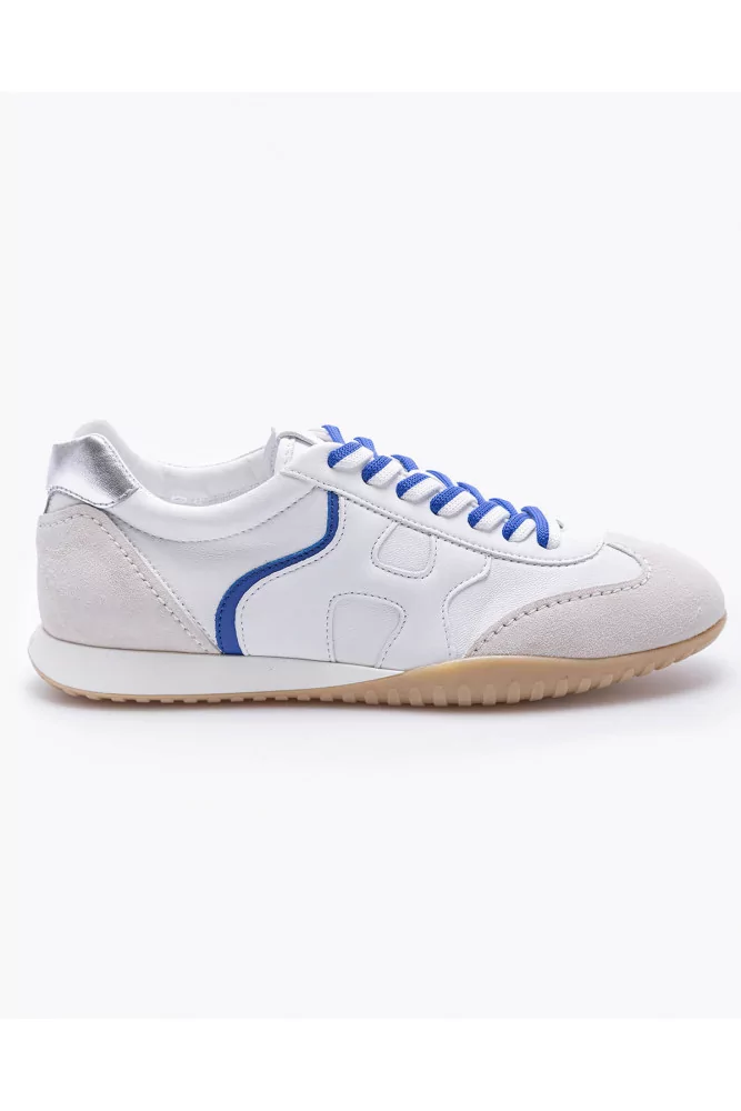 Olympia Z - Nappa leather sneakers with yokes