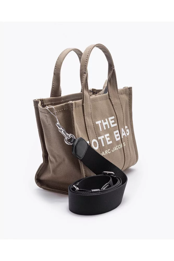 The Mini Tote Bag of Marc Jacobs - Khaki jean mini bag with shoulder strap  for women