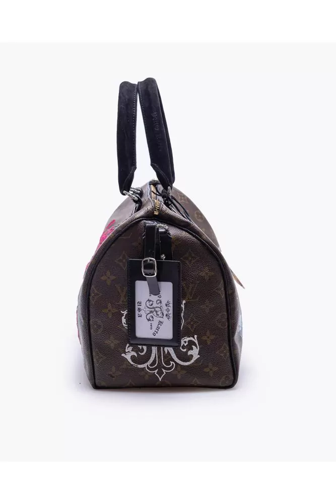 LV Speedy Teddy of Philip Karto - Louis Vuitton customized bag