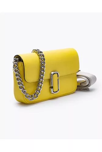 The J Marc Shoulder Bag - Nappa leather bag with flap