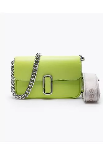 The J Marc Shoulder Bag - Nappa leather bag with flap