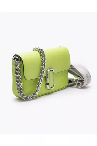 The J Marc Shoulder Bag - Nappa leather bag with flap