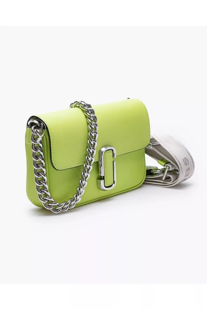 The J Marc Shoulder Bag of Marc Jacobs - Green leather bag with flap for  women